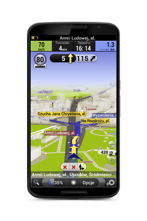 Androidowa AutoMapa w trzeciej odsłonie