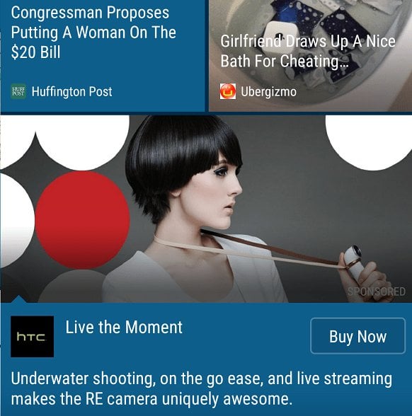 W smartfonach HTC pojawią się… reklamy