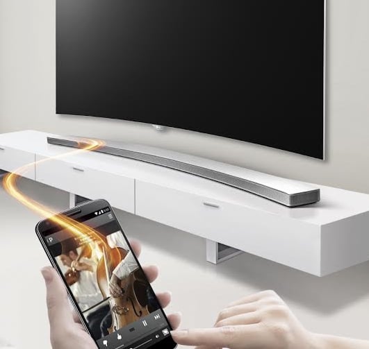 Pierwszy zakrzywiony soundbar od LG
