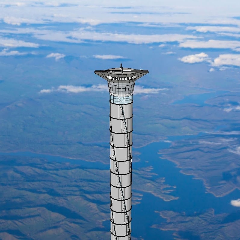 Kanadyjczycy chcą zbudować 20-kilometrową wieżę