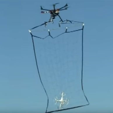 Drony do łapania… dronów