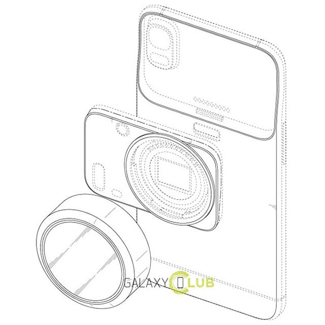 Samsung opatentował smartfona z wymiennymi obiektywami