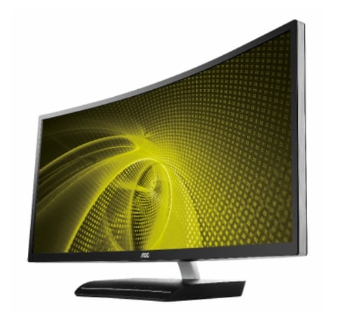 AOC prezentuje swój pierwszy zakrzywiony monitor