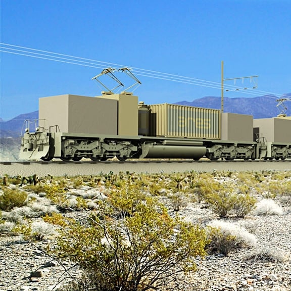 Nowy sposób magazynowania energii: pociągi