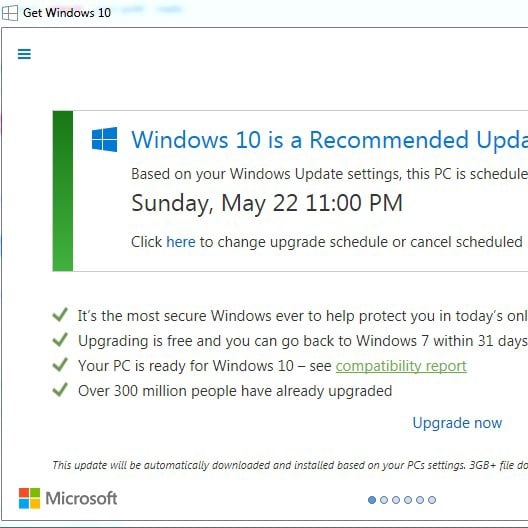 Windows 10: Microsoft dalej zamierza oszukiwać przy aktualizacji