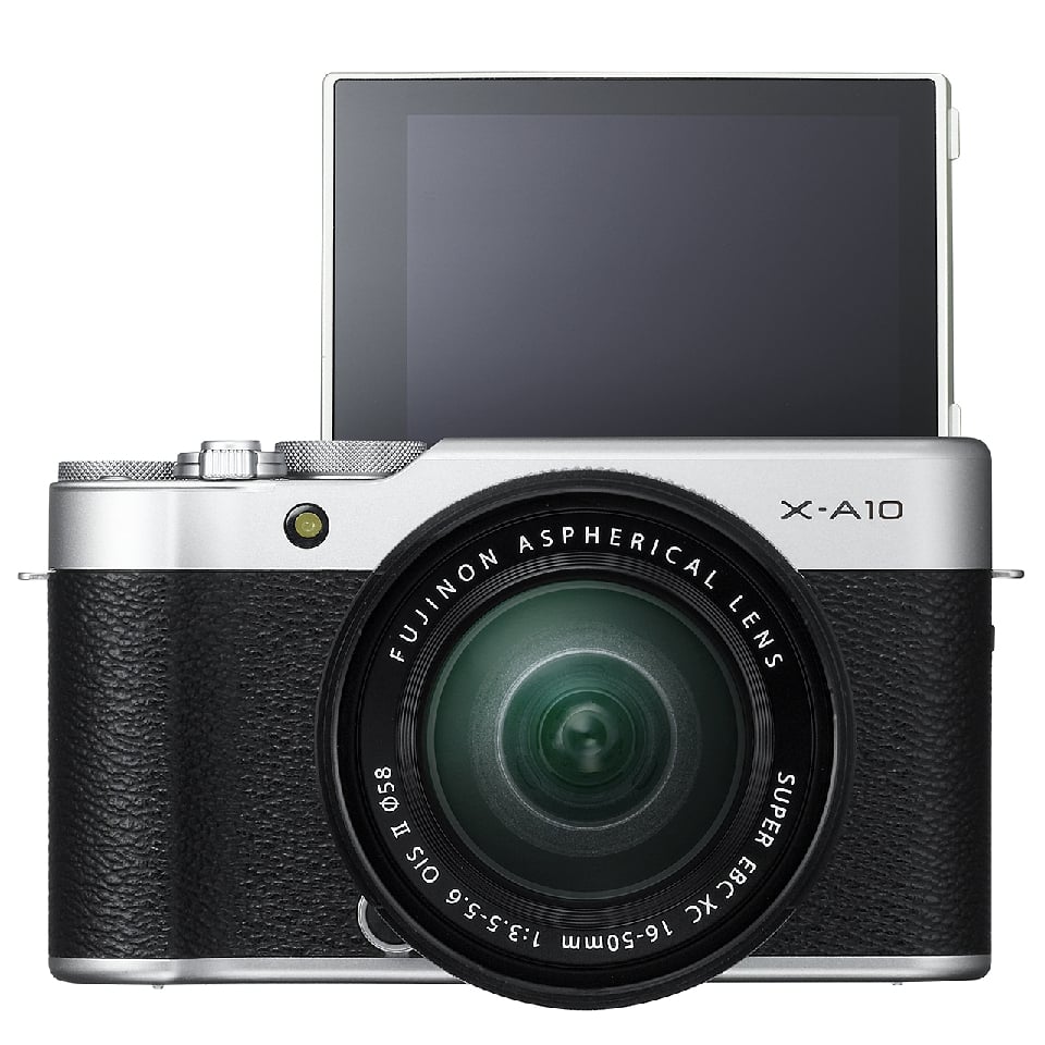 Fujifilm X-A10 to nieduży bezlusterkowiec w stylu retro