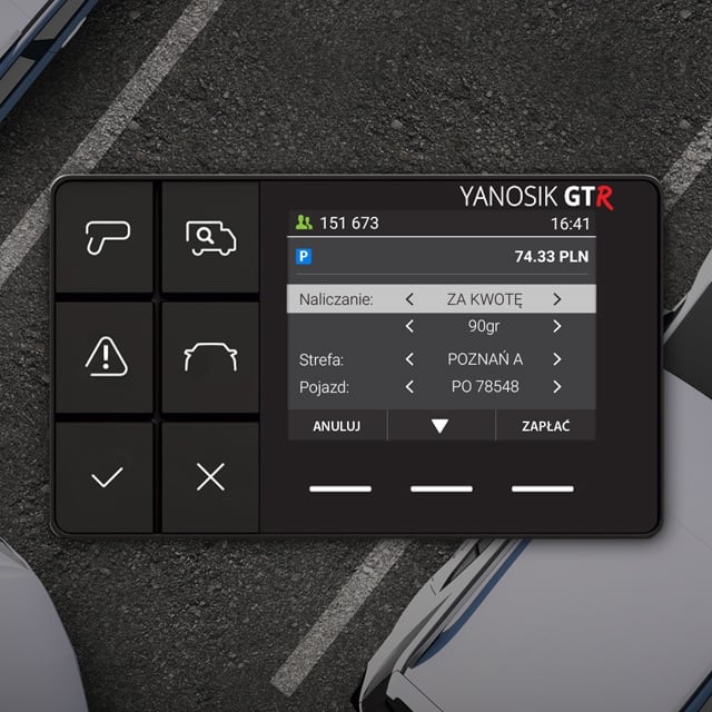 Yanosik ułatwia opłaty za parkowanie