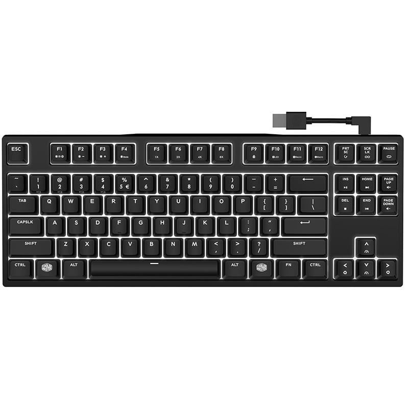 MasterKeys Pro S White i Pro M RGB: nowe klawiatury mechaniczne od Cooler Master