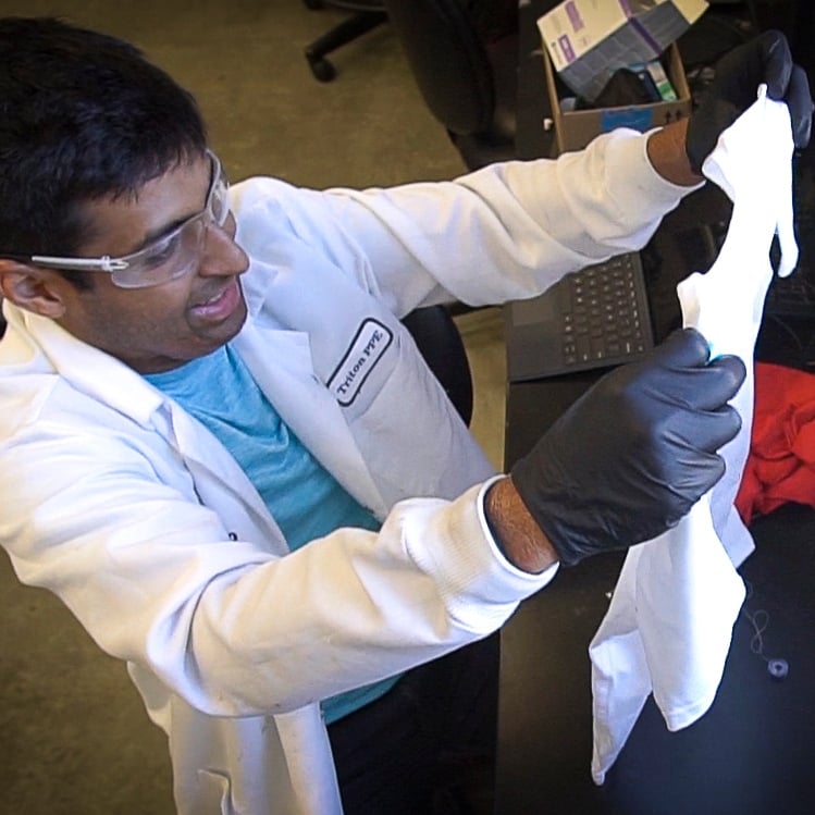 Elektronika drukowana na ubraniach