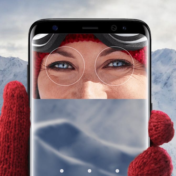 Skaner tęczówki w Samsungu Galaxy S8 daje się oszukać