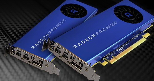 AMD prezentuje dwa nowe modele z serii Radeon Pro WX