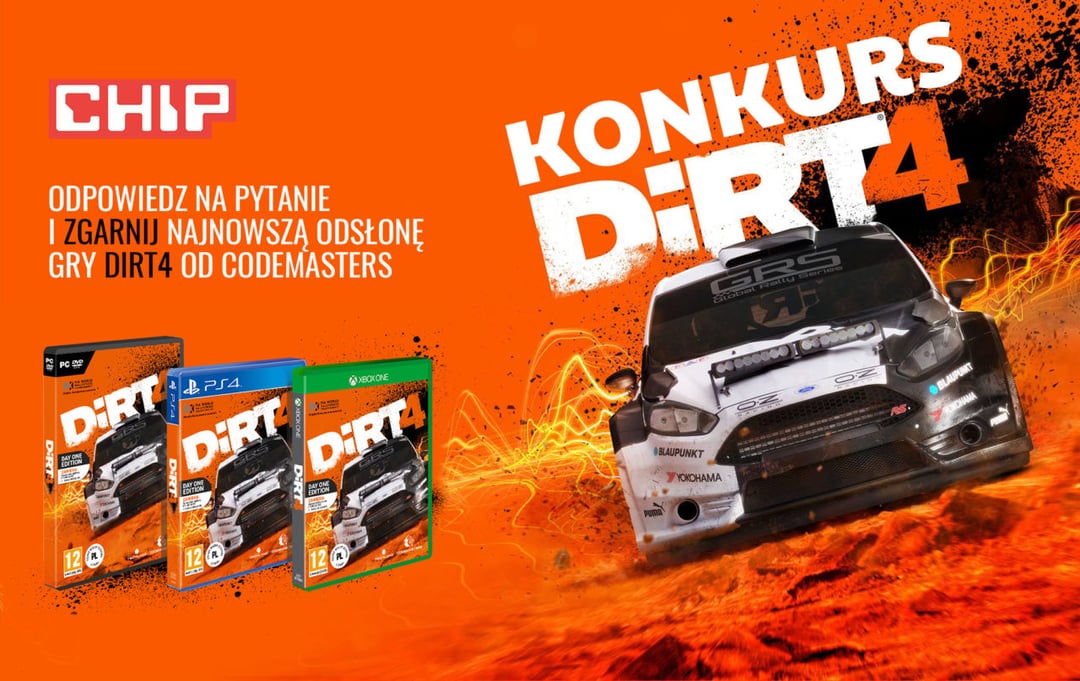 Zwycięzcy konkursu CHIP-a o grę DiRT 4