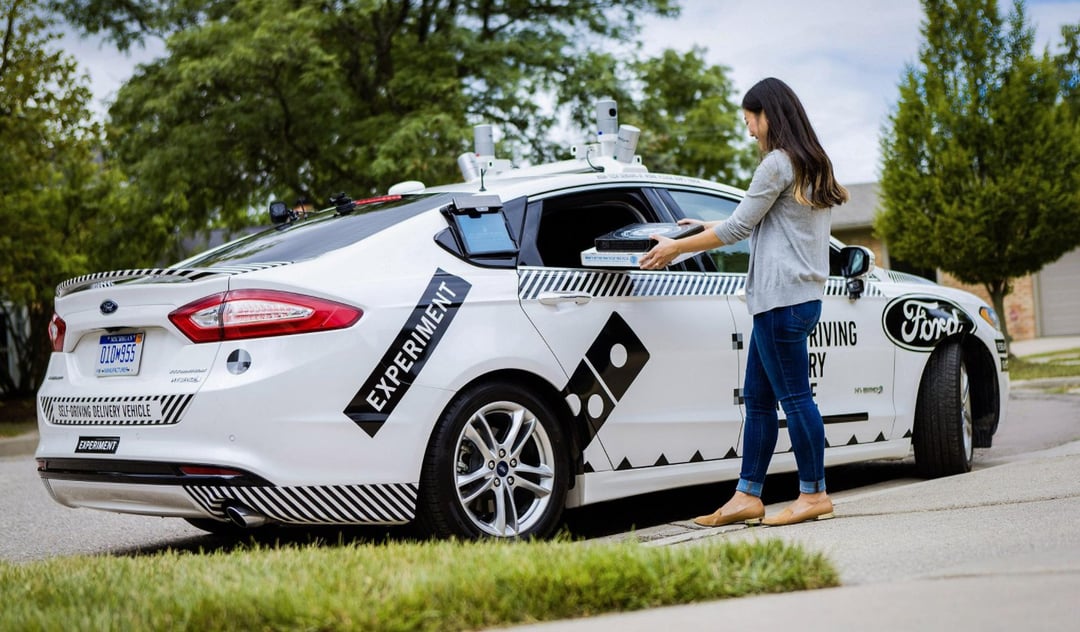 Może pizzę? Dostawa autonomicznym Fordem