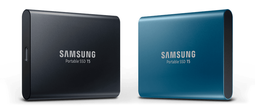 Przenośny dysk SSD T5 wielkości karty kredytowej