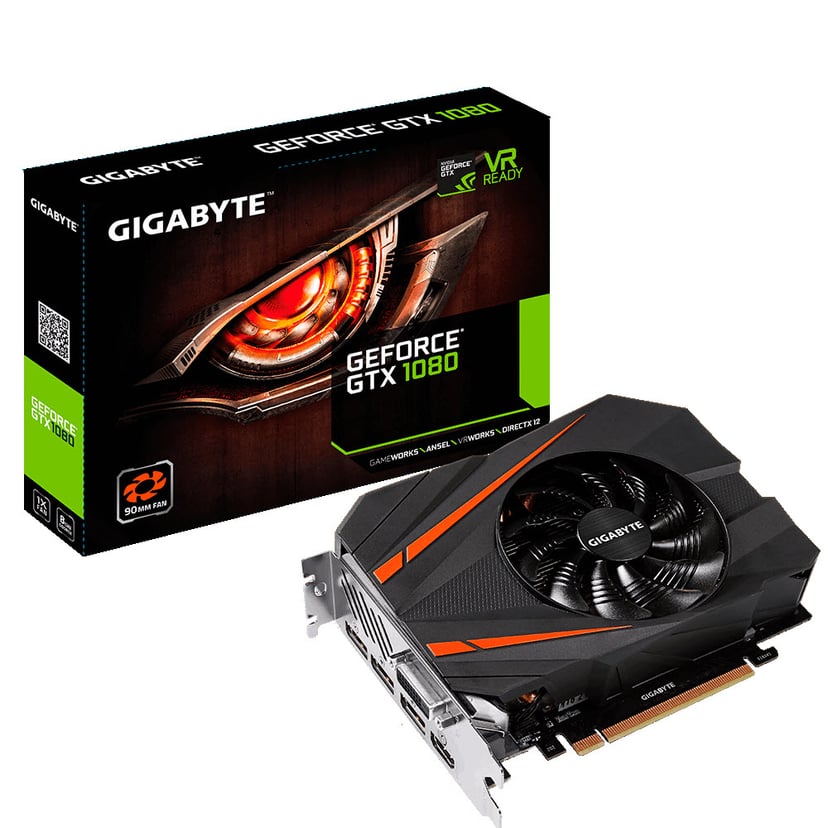 Pomniejszona karta graficzna Gigabyte