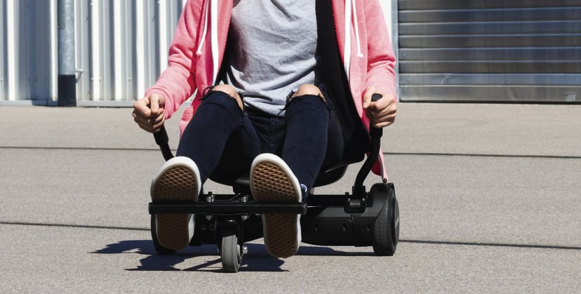 Elektryczna hulajnoga i gokart w jednym