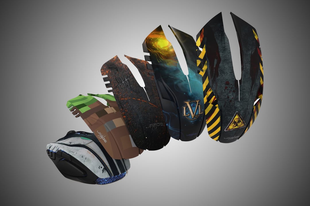 Myszy Hama z wymiennymi obudowami i zmiennym kształtem