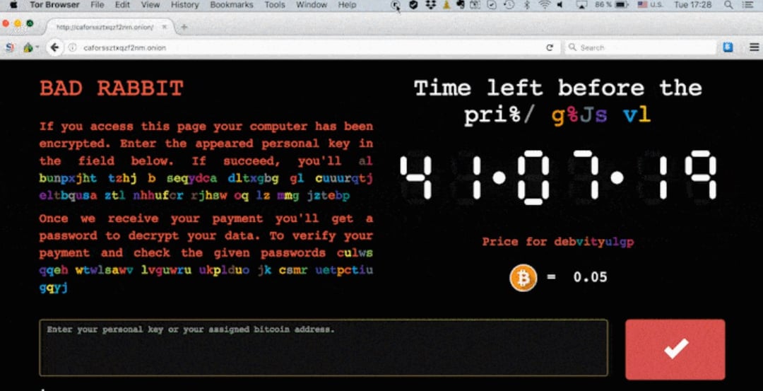 Bad Rabbit – nowa epidemia ransomware w Europie