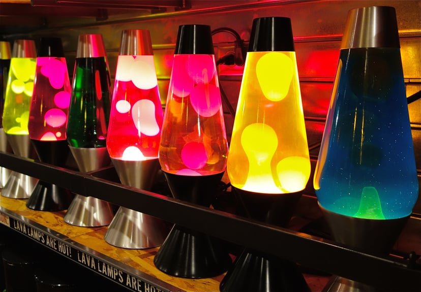 Lampy lava szyfrują internetowe połączenia