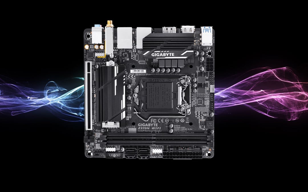 Miniaturowa płyta główna Gigabyte’a