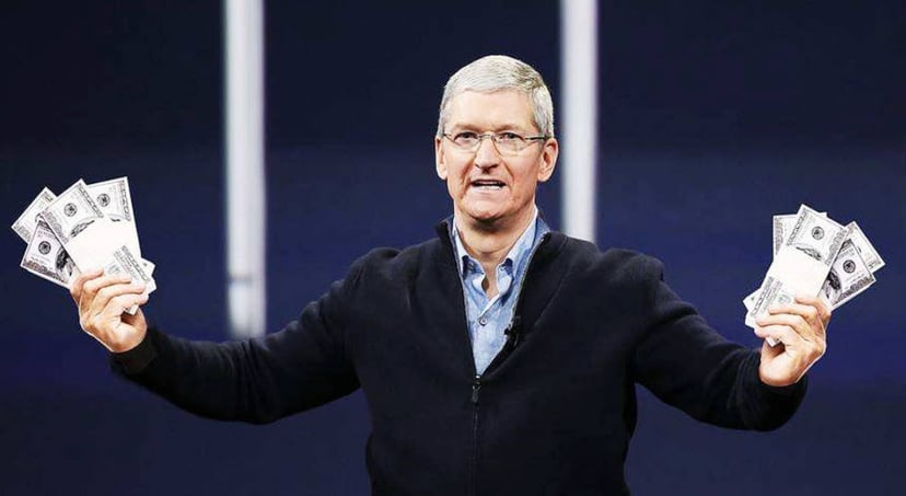 Tim Cook dostał od Apple solidną premię