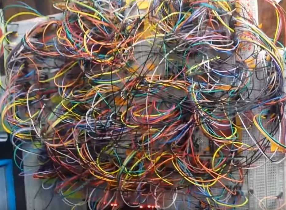 Programista i malarz zbudował od podstaw 8-bitowy procesor