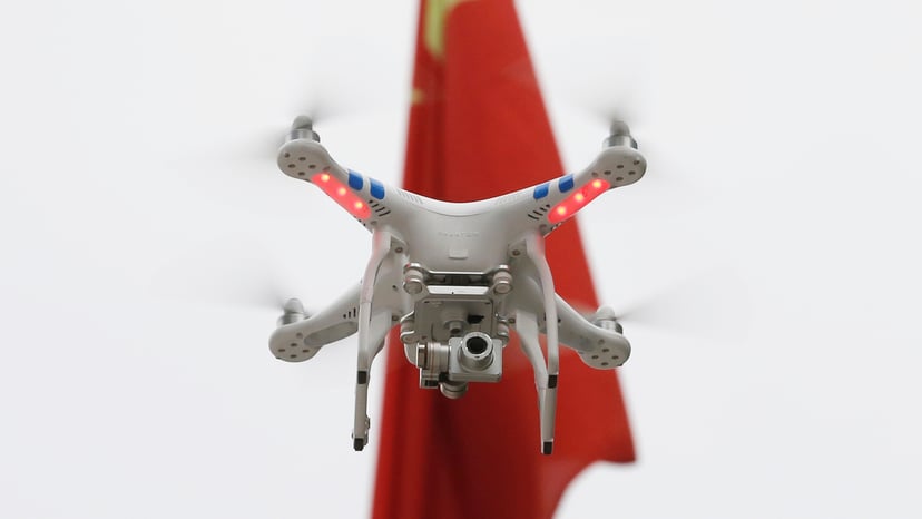 Chińska policja ujęła gang przemytników korzystających z dronów