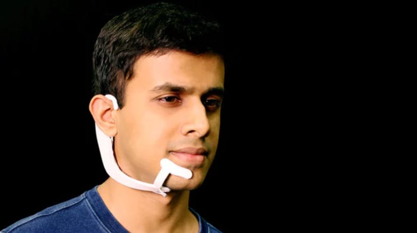 AlterEgo – headset do bezgłośnego wydawania komend głosowych