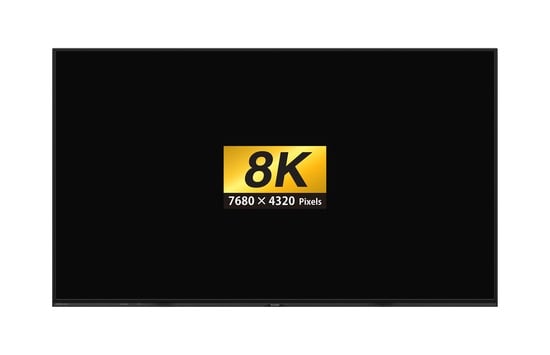 Sharp LV-70X500E – pierwszy monitor 8K produkowany seryjnie już dostępny w Europie