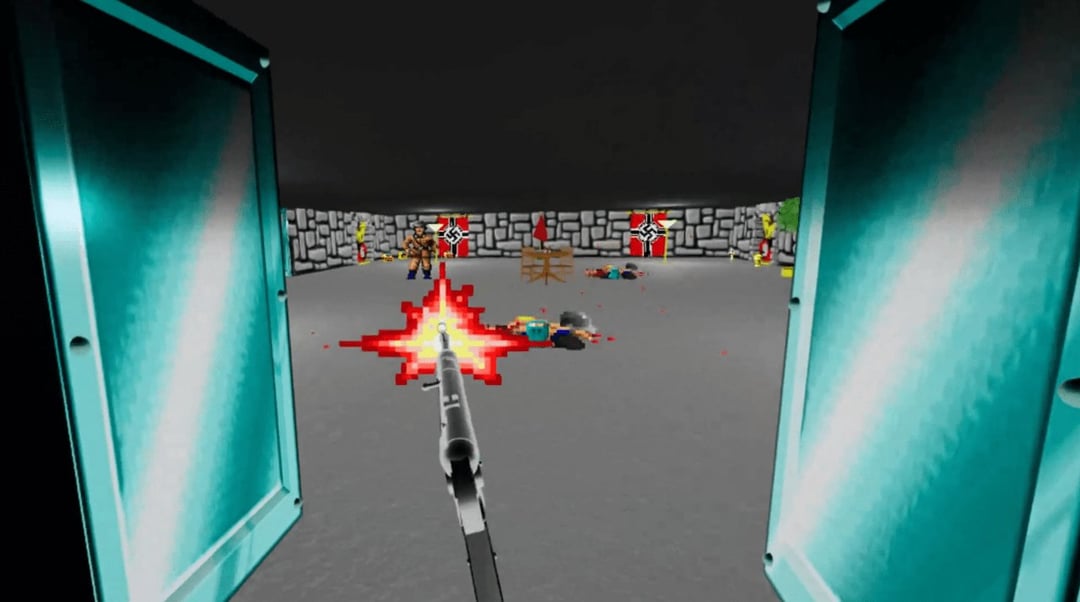 Stare gry Doom II, Wolfenstein 3D i Heretic przystosowane do VR