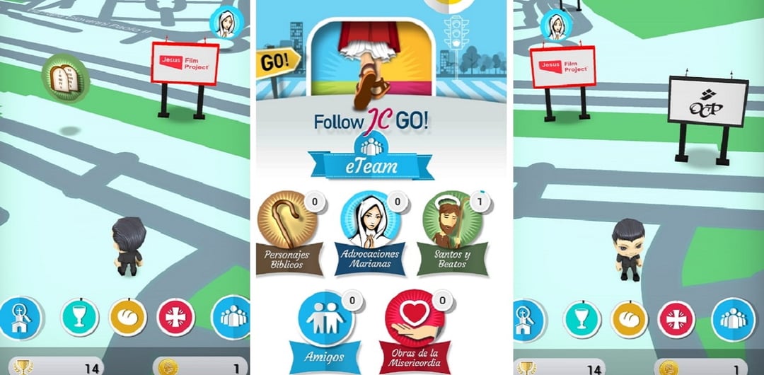Follow JC Go!: chrześcijańskie Pokemony