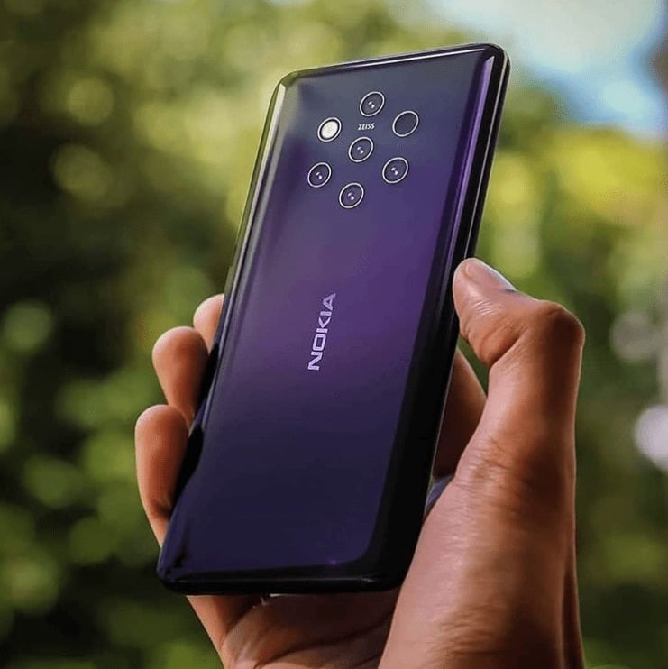 Nokia 9 Pure View – smartfon z niecodziennym układem 5 aparatów
