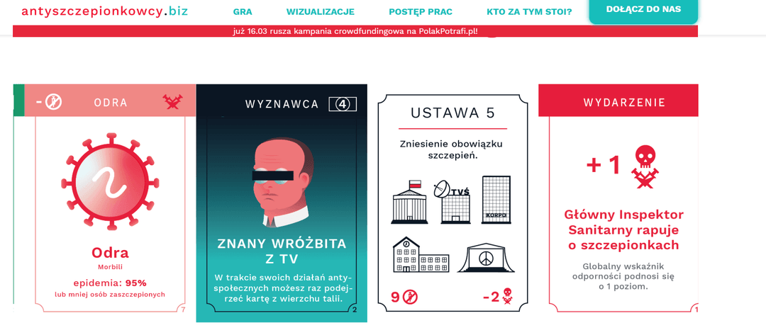 Antyszczepionkowcy.biz dla tych, którzy nie mają za grosz moralności