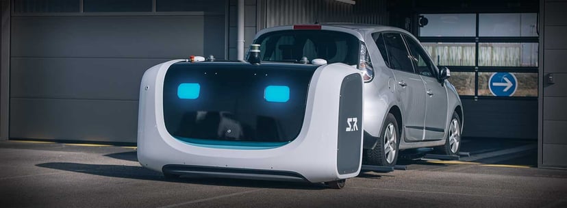 Autonomiczne roboty zaparkują samochody na lotnisku Gatwick