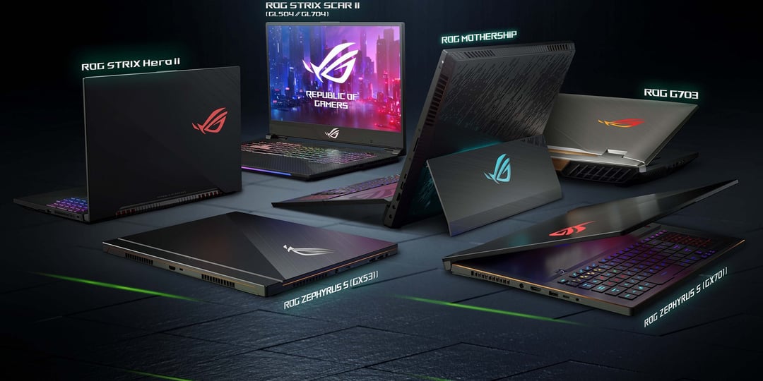 Nowe laptopy dla graczy z serii ASUS ROG