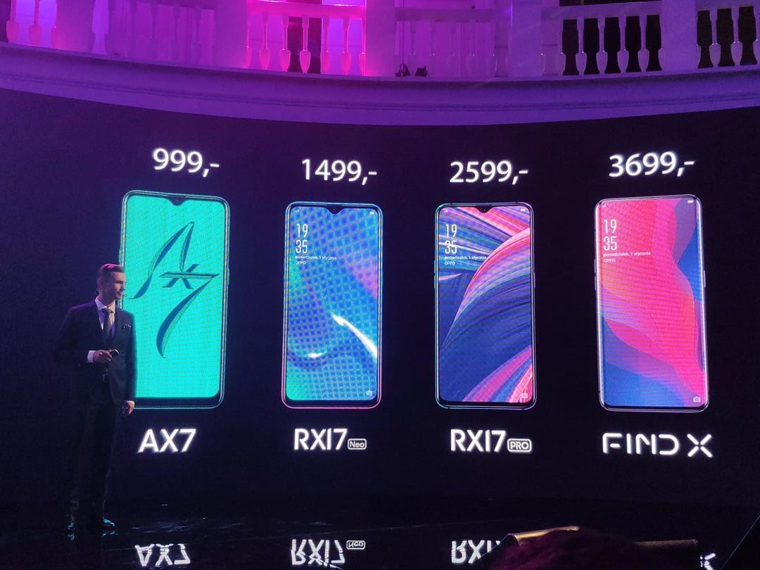 Zobaczcie rywali smartfonów OPPO