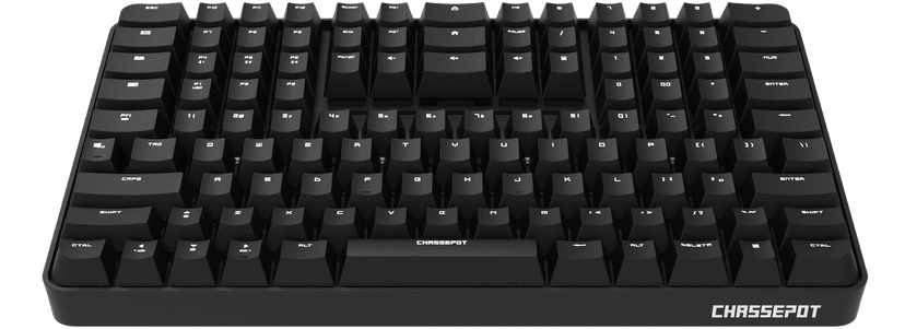 Klawiatura C1000 ma numpad… u góry