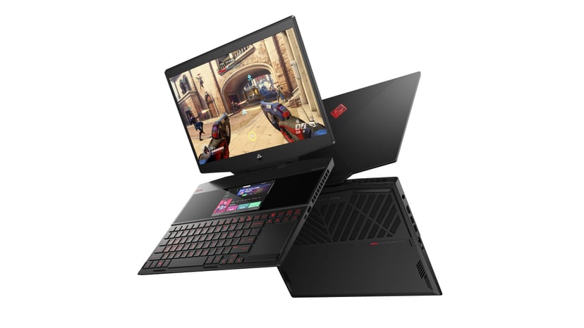 Nowy laptop HP dla graczy ma dwa ekrany