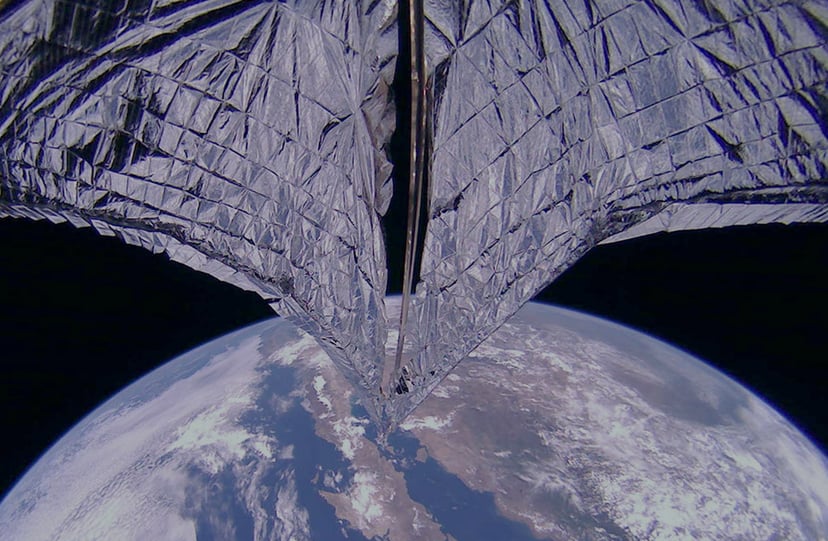 Statek kosmiczny LightSail 2 rozłożył żagiel słoneczny