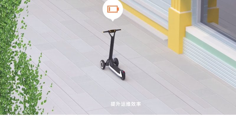 Półautonomiczne hulajnogi KickScooter dojadą do stacji bez kierowcy