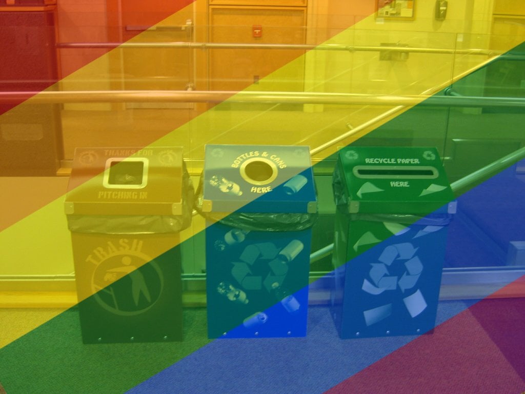 Mężczyźni nie segregują śmieci, bo to “gejowskie”