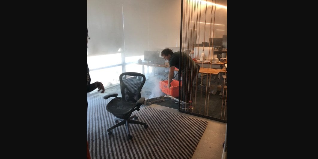 Pożar w siedzibie Dropboxa