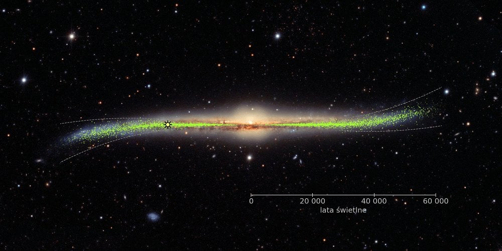 Polscy naukowcy stworzyli wirtualną mapę Drogi Mlecznej