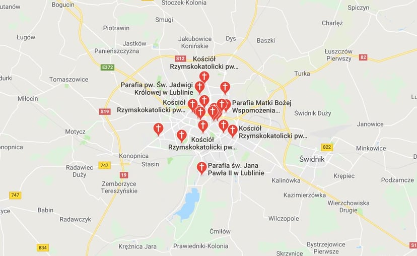 Dlaczego nie ma krzyży na mapach Google Chrome? – pytał w lipcu poseł