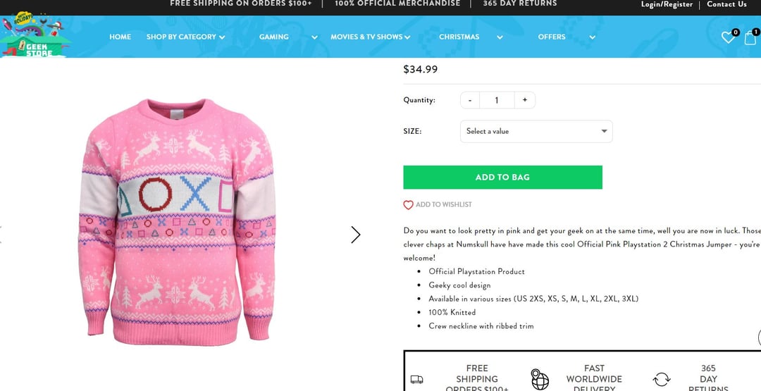 Najbrzydsze swetry dla geeków