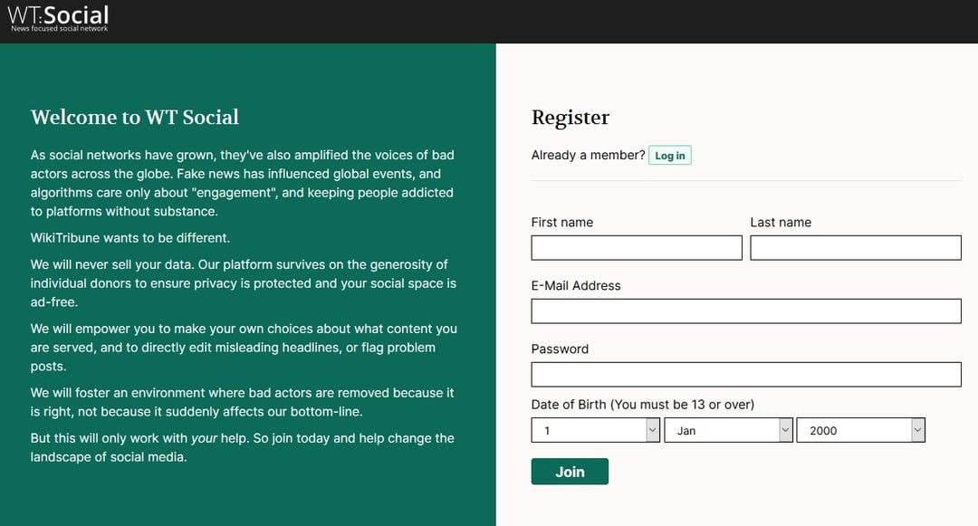 WT:Social – alternatywa dla Facebooka i Twittera?