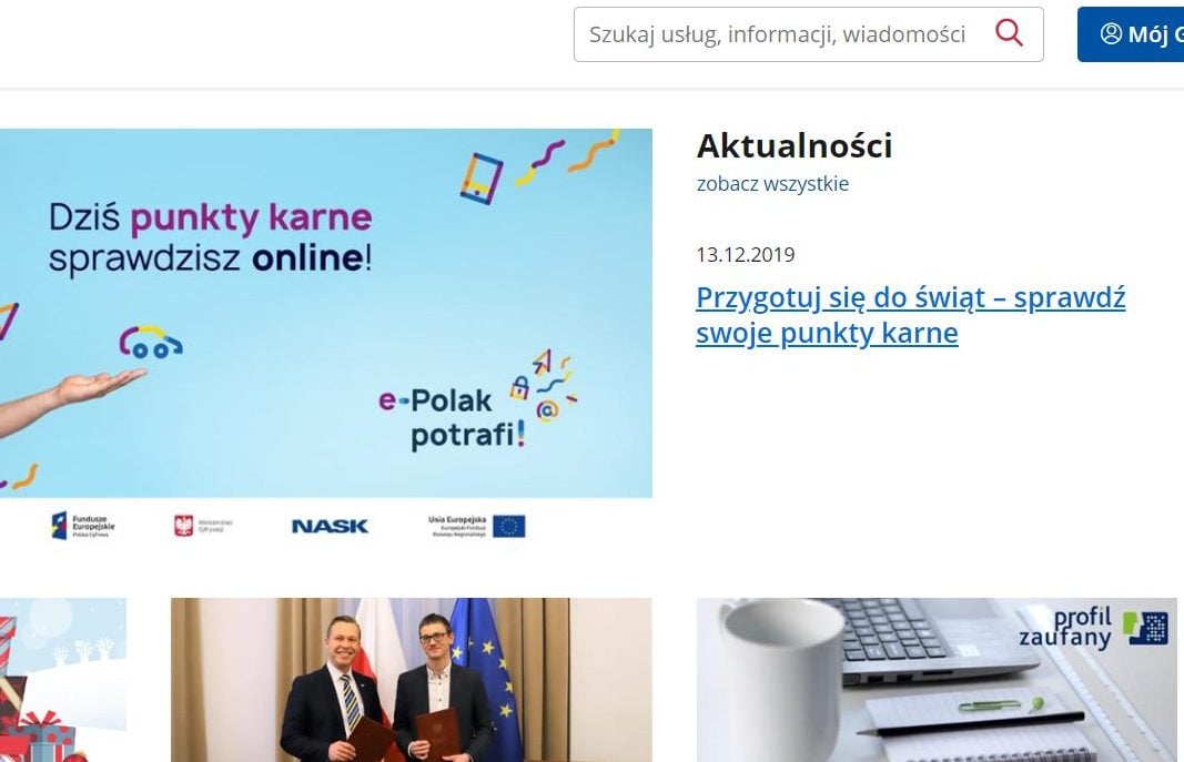 Ministerstwo Cyfryzacji serdecznie życzy “sprawdź swoje punkt karne”