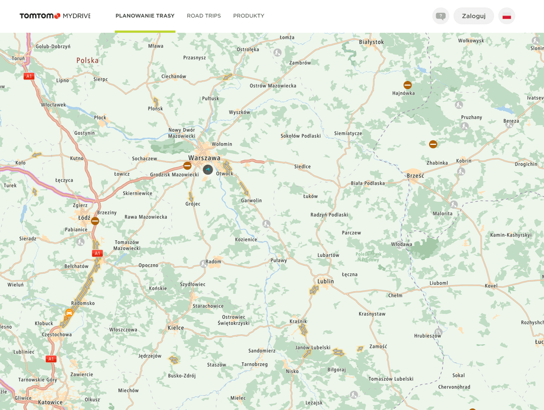 Huawei będzie używał map TomTom