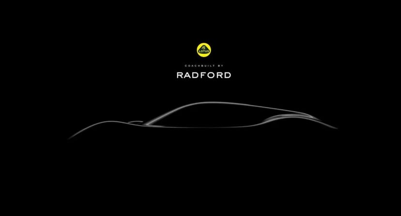Pierwszy samochód Radford sięgnie po technologie Lotus