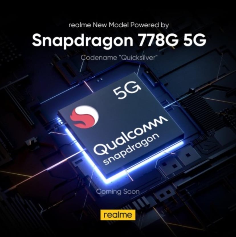 Snapdragon 778G już oficjalnie. Zasili nowego Realme ‘Quicksilver’